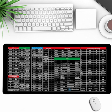 Shortcut Keys Mouse Pad Keyboard Mousepad 40cm X90cm Slide 2