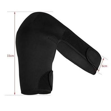 Shoulder Support Immobilizer - Shoulder Support For Rotator Cuff, Dislocated AC Joint, Labrum Tear, Shoulder Pain, Shoulder Stability Brace With Pressure Pad | Under Shirt Compression Pad image