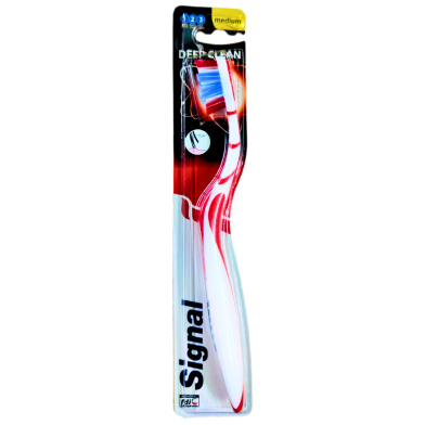Signal Tothbrsh Deep Clean Medium 1 Pcs image