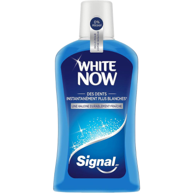 Signal White Now In. Plus Blanches Mouthwash 500 ml image