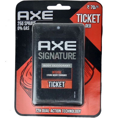 Signature Body Deodorant Intense Ticket Deo 17 ml | India image