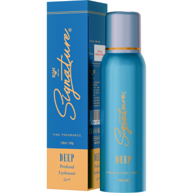 Signature Perfume Body Spray No Gas Deep 120ml image