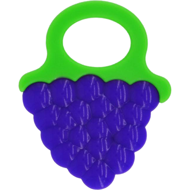Silica Gel Baby Blueberry Hand Teether CN -1 Pcs image