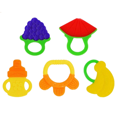 Silica Gel Baby Hand Teether CN-1pcs image