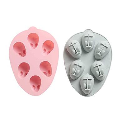 Silicon Cake Jelly Chocolate Making Mold Head Design image