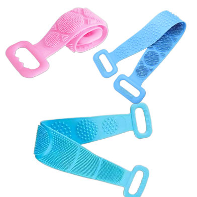 Silicone Bath Brush, Shower Body Brush- 1pcs image