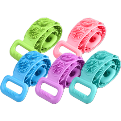 Silicone Body Scrub Brush Exfoliating Back Massage image