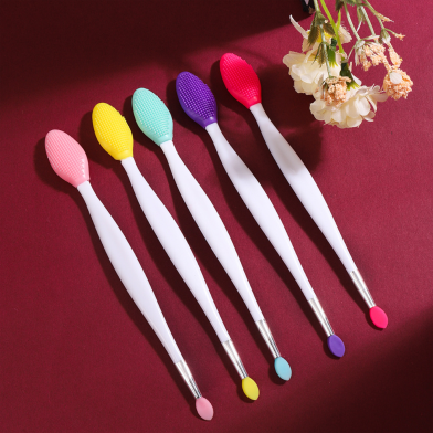 Silicone Face Cleaning Brush Blackhead Remover -1pcs image