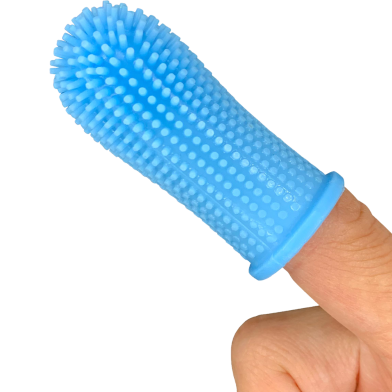 Silicone Finger Toothbrush 0 Months Plus Multicolor image