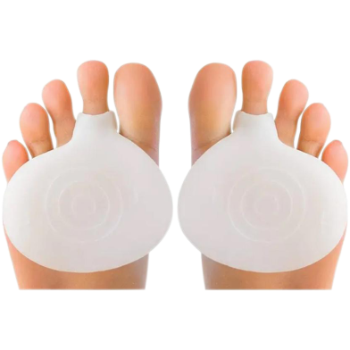 Silicone Gel Metatarsal Pads for Shoes Sore Ball Foot Care Tool image