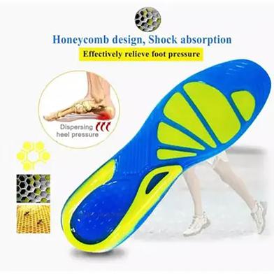 Silicone Non-Slip Gel Soft Sport Shoe Insoles Massaging Insole Orthopedic Foot Care For Feet Shoes Sole Shock Absorption Pads Slide 3