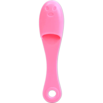 Silicone Nose Brush Facial Pore Cleaner Portable Blackhead Double-Sided Massage Brushes Beauty Cleaning Tool Facial Nasal Scrub -1pcs (Any Color) image