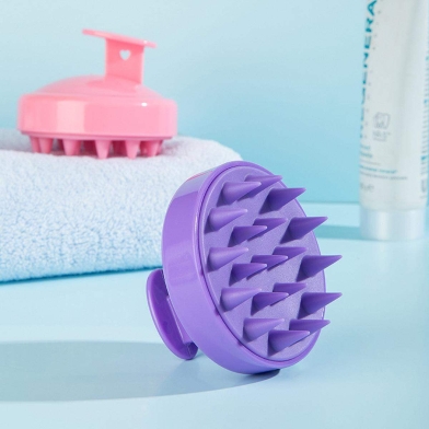 Silicone Shampoo Brush And Sculp Massager image