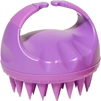 Silicone Shampoo Scalp Hair Massager Shower Brush Comb Care Tool -1 Pcs image
