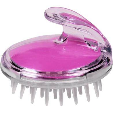 Silicone Shampoo Scalp Hair Massager Shower Brush Comb Care Tool -1 Pcs image