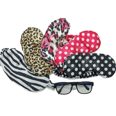 Silk Blindfold Eye Mask for Daylight or Sleeping on Travel -1 Piece image