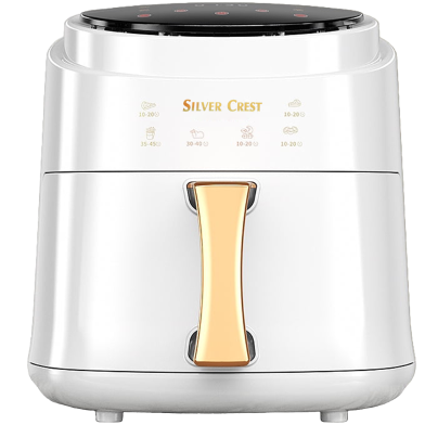 Silver Crest Extra large Capacity Digital Touch Panel Air Fryer - 8 Ltr image