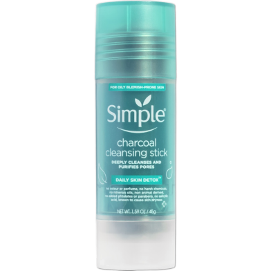 Simple Daily Skin Detox Charcoal Cleansing Stick 45g image