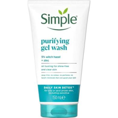 Simple Daily Skin Detox Purifying Gel Wash 150ml image