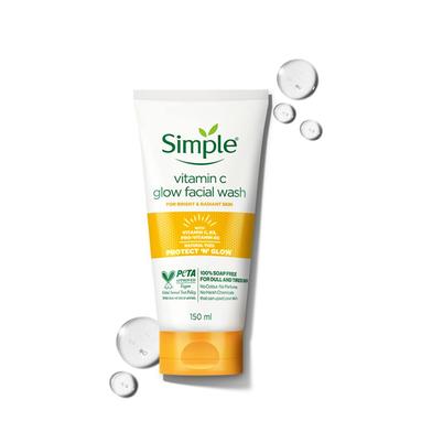 Simple Glow Vitamin C plus Anti Oxidants Facial Wash 150 ml image