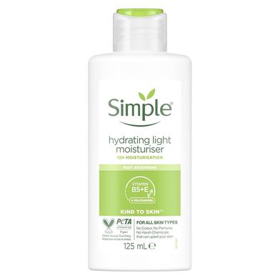 Simple Hydrating Light Moisturiser Vit. B5plus E Cream 125 ml image