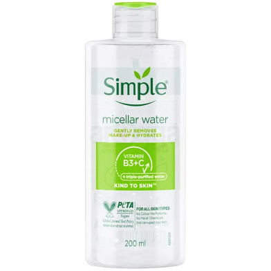 Simple Kind To Skin Micellar Cleansing Water 200ml image