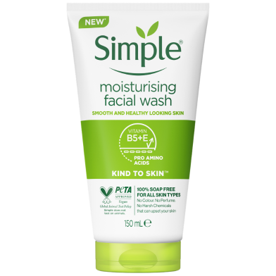 Simple Moisturising Facial Wash - 150 ml image