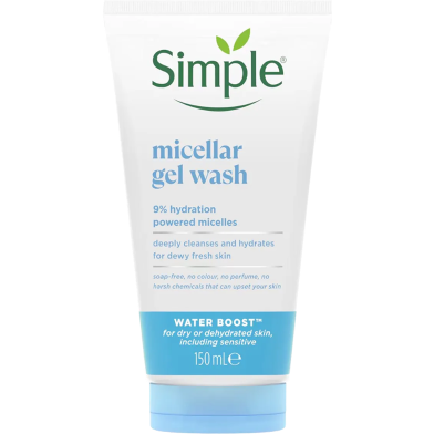Simple Water Boost Micellar Facial Gel Wash image