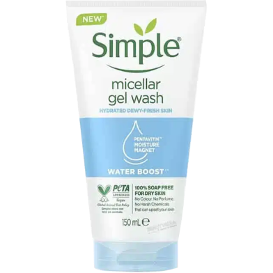 Simple Water Boost Micellar Gel Wash 150 ml image