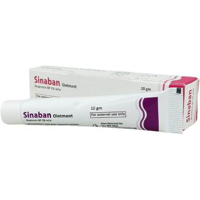 Sinaban 2 Percent w/w Ointment 10 gm Tube image
