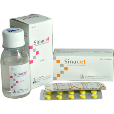 Sinacet 5 Mg Tablet-10's Strip image
