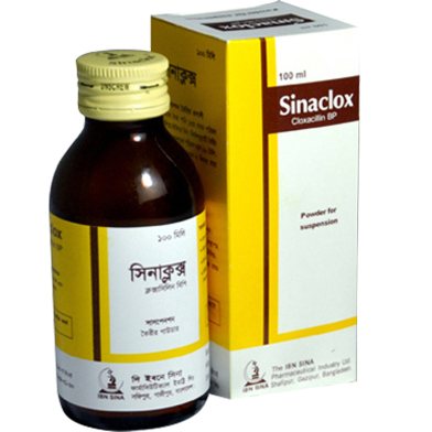 Sinaclox 125 mg/5 ml Powder for Suspension 100 ml Bottle image