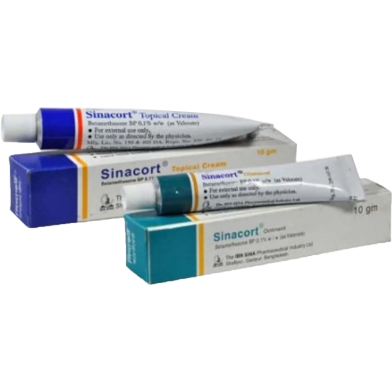 Sinacort 0.1 Percent Cream 10 gm Tube image