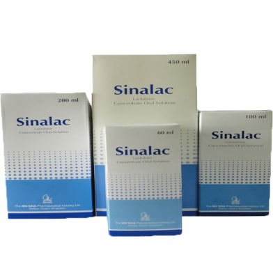 Sinalac 3.35 gm/5 ml Concentrated Oral Solution 60 ml Bottle image