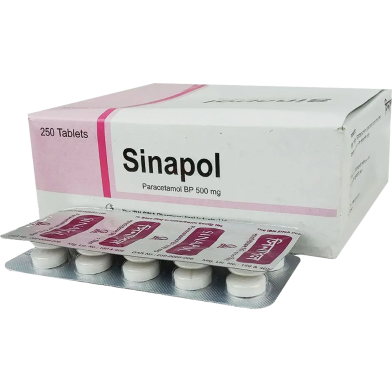 Sinapol 500 mg Tablet 10's Strip image