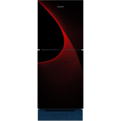 Singer Bottom Mounted Refrigerator 215 Ltr FBDS225-BG Black image