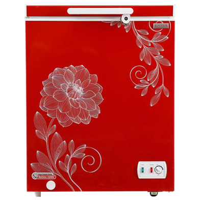 Singer Chest Freezer | 144 Ltr | Red SRREF-S100-BD-170-RG image