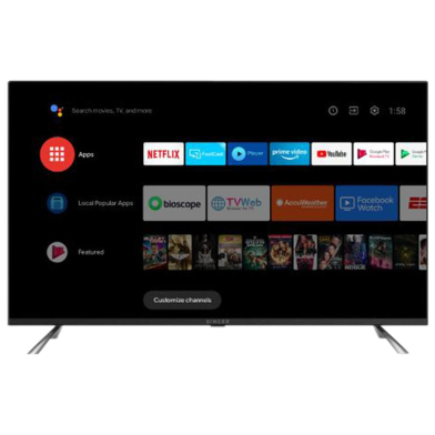 Singer Primax 4K Android TV | S50 | SRTV-SLE50U5000GOTV image