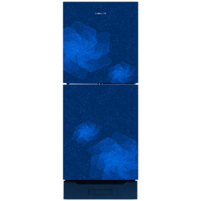 Singer Top Mount Refrigerator | 200 Ltr | Blue | SRREF-SS300-FTDS200-BUG image