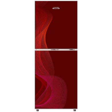 Singer Top Mount Refrigerator | 273 Ltr | Red | SRREF-SINGER-BCD-273R-RG image