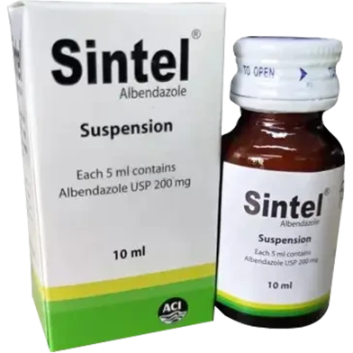 Sintel 200 mg/5 ml Oral Suspension 10 ml bottle image