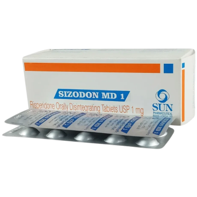 Sizodon Md 1 mg Dispersible Tablet 10'S Strip image
