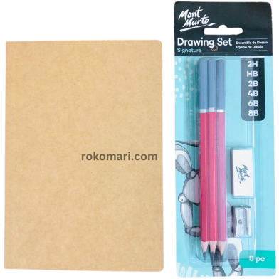 Sketch/Drawing Combo 2 Pcs image