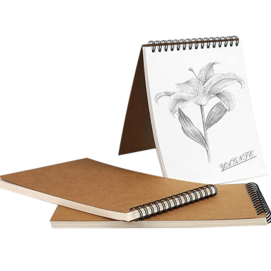 Sketch Art and Drawing Book, Spiral Cartridge Paper for Artists A5 1pc image