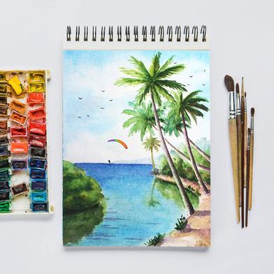 Sketch Pad A5 Spiral Sketch The professional art line pencil drawing image