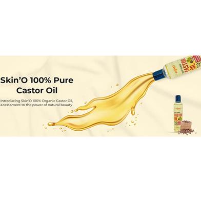 Skin'O 100 Percent Pure Castor Oil 100 ml - 880103080822 Slide 4