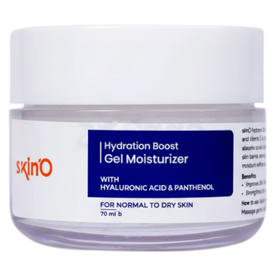 Skin'O Hydration Boost Gel Moisturizer With Hyaluronic Acid And Panthenol 70ml image