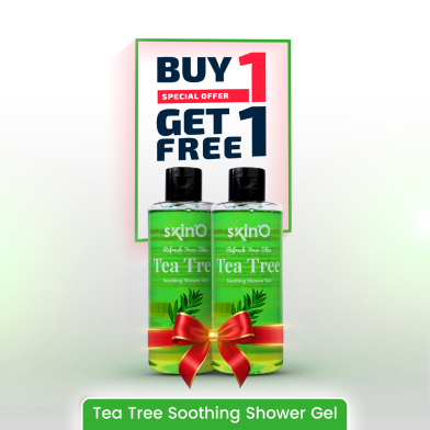 Skin'O Tea Tree Soothing Shower Gel 220ml Buy 1 Get 1 image