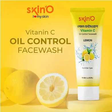 Skin'O Vitamin C Oil Control Facewash (Lemon) 110 ml - 880103070014 Slide 4