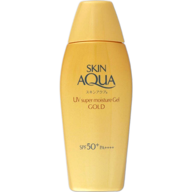 Skin Aqua Super Moisture Gel Gold Sunscreen SPF50 Plus PaPlusPlusPlusPlus image